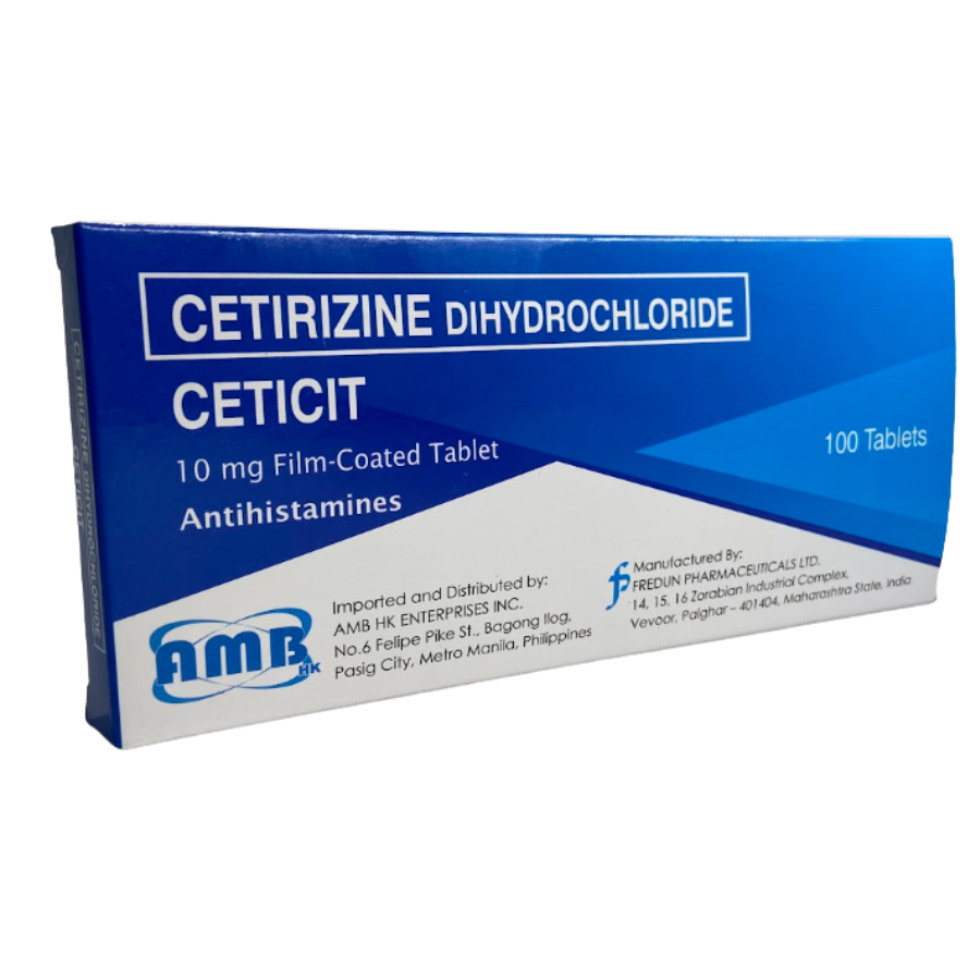 CETICIT - Cetirizine Tablet 10mg