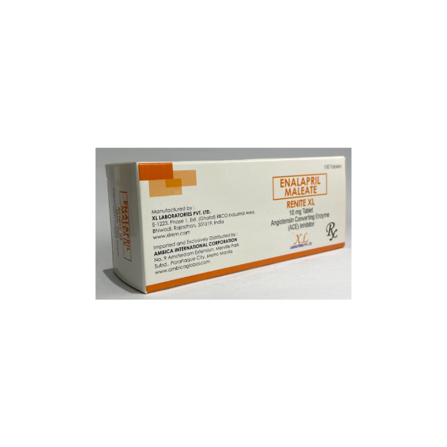 RENITE -XL - Enalapril Maleate Tablet 10mg
