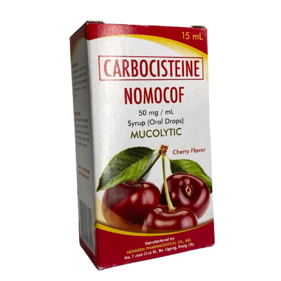 NOMOCOF - Carbocisteine Drops 50mg/ml 15ml